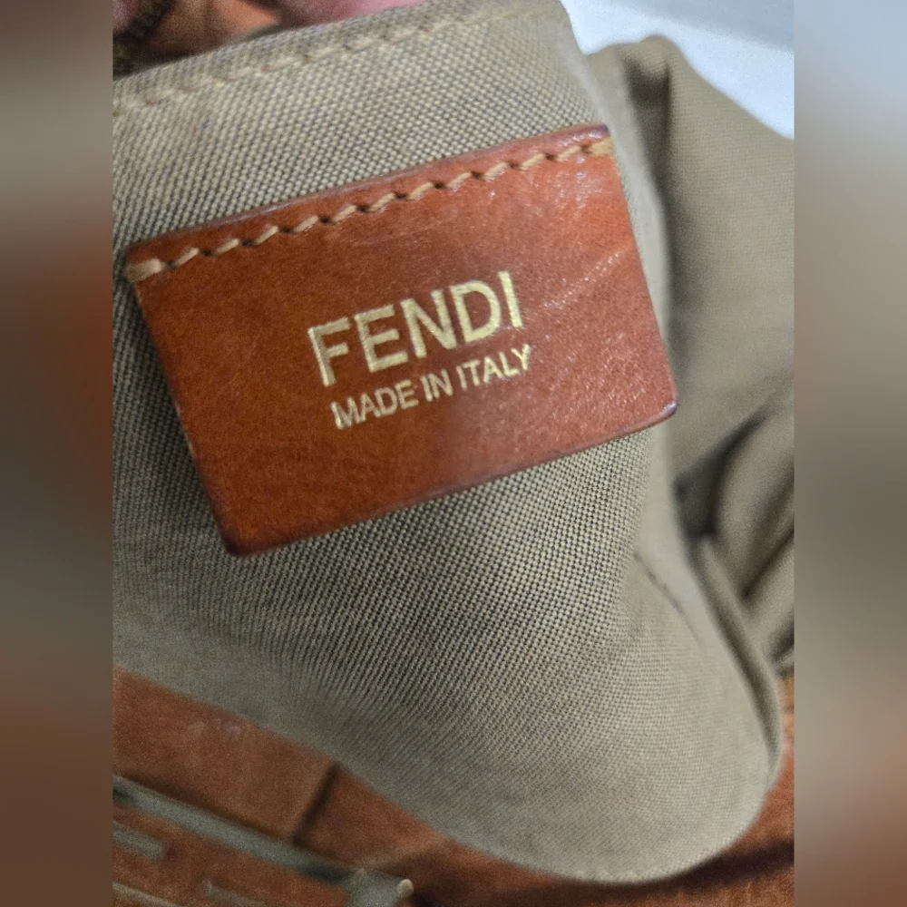 Fendi brown Leather Mia Hobo Bag - Picture 16 of 16